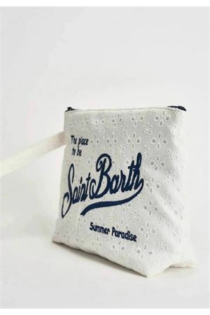 Aline Sangallo L Cotton Mini Flowers Clutch Bag MC2 SAINT BARTH | Pochette Bag | ALI005200238L